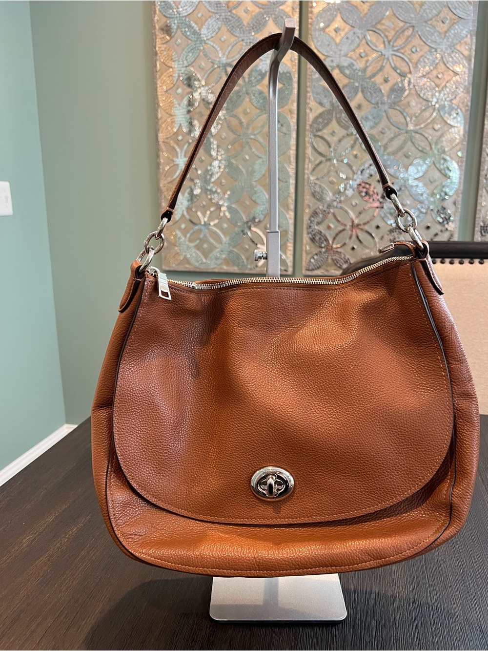Coach Turnlock Hobo Bag